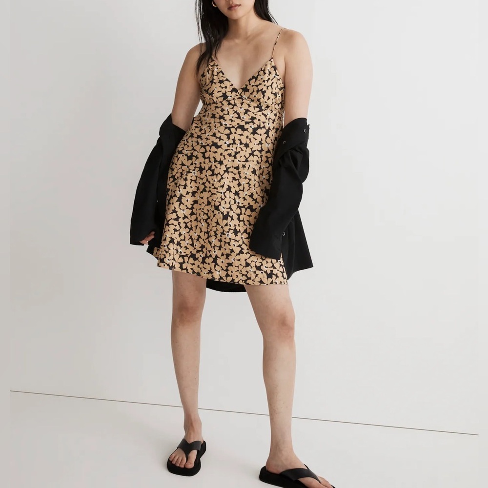 Madewell Layton Mini Slip Dress